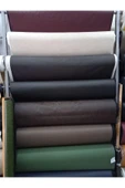 Kapitoneli Yuvarlak Suni Deri Puf 100 Cm /orta Sehpa - 2