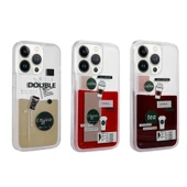 iPhone 13 Pro Kılıf Desenli Sıvılı Drink Silikon Kapak thumbnail 2