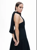 Nocturne Kadın Boyundan Bağlamalı Maxi Elbise N25YN2488 thumbnail 3