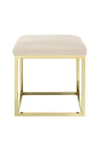 Chic Mini Metal Ayaklı Puf 40x40 cm - 4