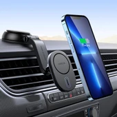 Ugreen 15W iPhone Magsafe Telefon Tutucu Araç içi Kablosuz Şarj Cihazı Teşhir - 2