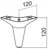 20'li Set Mobilya Koltuk Kanepe Tv Ünitesi Yükseltme Destek Ayağı 12 cm Beyaz Ayakları 20'li Set thumbnail 6