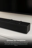 Onvec Harmony 2.1 Kanal Soundbar Bluetooth 5.3 HDMI ARC USB Optik Girişli Kablolu Subwoofer Ev Sinema Hoparlör Sistemi - 5
