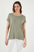 FASHION FRIENDS KADIN BİSİKLET YAKA BLUZ 25Y0194K1 - 7