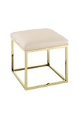 Chic Mini Metal Ayaklı Puf 40x40 cm - 3
