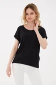 FASHION FRIENDS KADIN BİSİKLET YAKA BLUZ 25Y0194K1 - 11