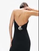 Nocturne Kadın Sırt Aksesuarlı Maxi Elbise N25YN2510 thumbnail 3