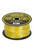 8 GA Bakır Oto Amfi Power Kablosu 50 Metre XY-8 CCA - 2