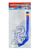 Bermuda Dalış Maskesi ve Şnorkel Seti Mavi SP4449 - 1
