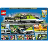 LEGO City Ekspres Yolcu Treni 60337 - 7 Yaş ve Üzeri Çocuklar Için Powered Up Teknolojili Oyuncak Tren Yapım Seti (764 Parça) thumbnail 4
