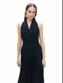 Nocturne Kadın Boyundan Bağlamalı Maxi Elbise N25YN2488 thumbnail 2