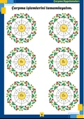 Çarpım Tablosu Ezberleten YAZ-SİL Kitabı - 5
