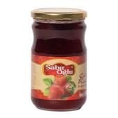 SABIROĞLU ÇİLEK REÇELİ NET 800 GR KAVANOZ - 1