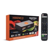 Hiremco Matrix Pro Max 4K 128GB Android 12 Uydu Alıcısı thumbnail 1