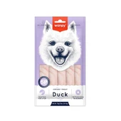 Wanpy Krema Ördekli Sıvı Köpek Ödülü 5x14 Gr - 1
