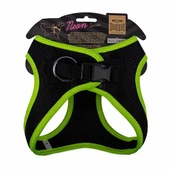 Doggie Havalı Dokuma Neon Küçük Irk Köpek Göğüs Tasması Large Sarı 42-48 Cm - 2