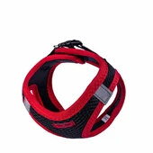 Doggie Havalı Dokuma Neon Küçük Irk Köpek Göğüs Tasması Xxsmall Kırmızı 26-30 Cm - 5