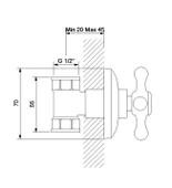 NEWARC NOSTALGIC STOP VALF (BRONZ) - 2