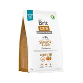 Brit Care Senior Light Tahılsız Somonlu Yaşlı Diyet Köpek Maması 3 Kg - 1