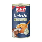 Rinti Drinki Sağlıklı ve Doğal Taze Ördekli Besleyici Köpek Çorbası 185 Ml - 1