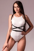 Deri Sade Şık Günlük Harness 1108 - 1