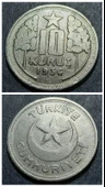 Escoines Koleksiyon 39963680e0f350e16d 1936 10Kuruş Nadir çıkar ÇÇT+ eski madeni para RR thumbnail 1