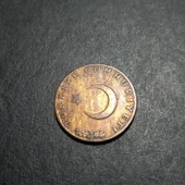 Escoines Koleksiyon 39963680e6d6f57cfd 1959 10Kuruş Nadir azçıkar ÇT+ eski madeni para thumbnail 3