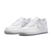 Nike Air Force 1 Beyaz/Gri Sneaker Spor Ayakkabı DX5805-100 - 3