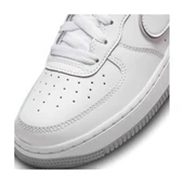 Nike Air Force 1 Beyaz/Gri Sneaker Spor Ayakkabı DX5805-100 - 4