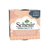 Schesir Kitten Tavuk ve Aloeveralı Yavru Konserve Kedi Maması 85 Gr - 1