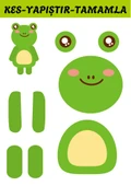 Okul Öncesi KES-YAPIŞTIR-Tamamla Makaslı Aktivite Seti (20 Hayvan) - 4