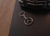 Mercedes İle Uyumlu Metal Anahtarlık A KALİTE thumbnail 1