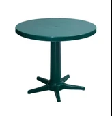 Omnipazar MT-GF205 Prima Rose Plastik Yuvarlak Bahçe Balkon Masa Ø75 cm - 3