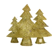 YILBAŞI GOLD ÇAM AĞACI 3'LÜ - 1
