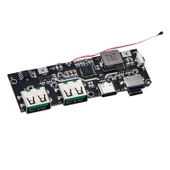 Çift Usb 5V 22.5W Ledli Micro Type-C Powerbank Modülü thumbnail 2