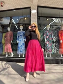 Kraş etek fuşya - 1