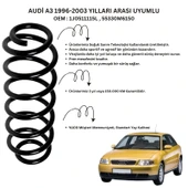 Standart Yay ST102001R - 1996-2003 Audi A3 Arka Helezon Yay Takımı (2 Adet) - 1