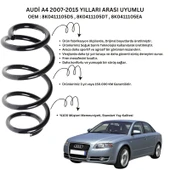 2007-2015 Audi A4 İçin Standart Yay ST102003F - 2 Adet Ön Helezon Yay Takımı - 1