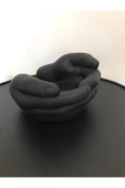 Avuç Içi Şeklinde Siyah Saksı thumbnail 4