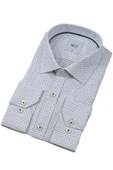 Erkek Klasik Puantiyeli  Uzun Kol Gömlek 3706 BGL-ST04395 thumbnail 8