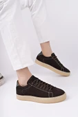 Muggo MİDWAY Bağcıklı Hakiki Deri Erkek Günlük Sneaker Spor Ayakkabı - 1