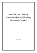 Peter Pan and Wendy: Centenary Edition (Sterling Illustrated Classics) - Author - 1