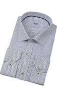Erkek Klasik Puantiyeli  Uzun Kol Gömlek 3706 BGL-ST04395 thumbnail 1