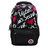 Sazio Pop Cool Sidley 4 Bölmeli Okul Sırt Çantası Siyah (161955) - 1