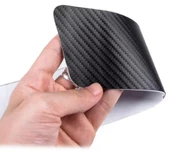 Audi A8 İçin ÖZEL uyumlu Oto Kapı eşikleri Sticker Karbon 4 Adet - 4