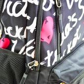 Sazio Pop Cool Sidley 4 Bölmeli Okul Sırt Çantası Siyah (161955) - 5