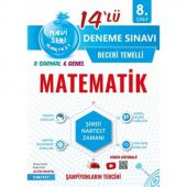Nartest Yayınevi 8. Sınıf 14 Lü Matematik Mavi Seri Deneme - 1