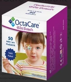 OctaCare Pediatrik Göz Pedi Kız 5 cm x 6,2 cm 20 Adet - 1