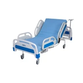 AZKA DFA1 Dual Motorlu ABS Korkuluklu Ekonomi̇k Hasta Karyolası - 1