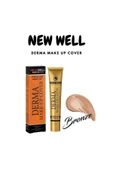 NİGİNA New Well Derma Make-up Cover Foundation - Bronze - 1